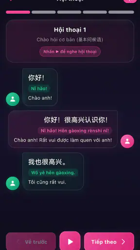 Tiếng Trung cơ bản screenshot