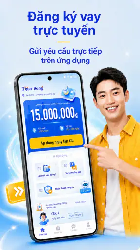 Tiger Dong - Ứng dụng vay vốn screenshot