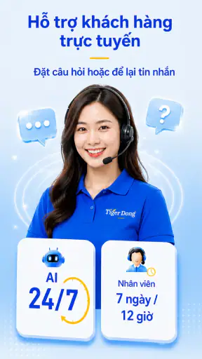 Tiger Dong - Ứng dụng vay vốn screenshot