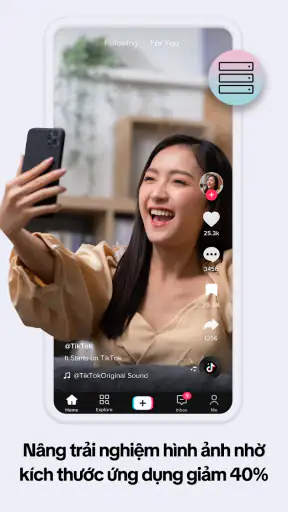 TikTok Lite - Tiết kiệm bộ nhớ screenshot
