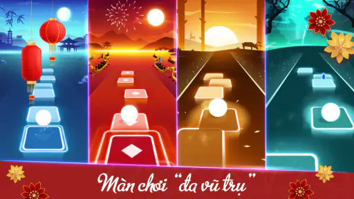 Tiles Hop Trò chơi Nhạc Piano screenshot