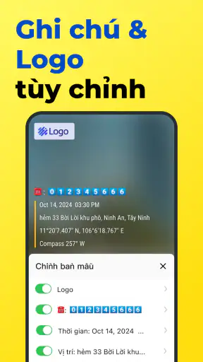 Timemark-chụp ảnh ngày giờ screenshot