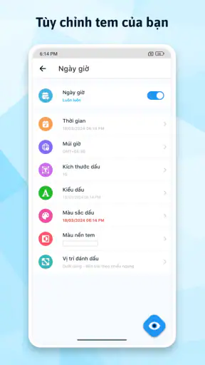 Timestamp camera: Add DateTime screenshot