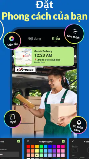 Timestamp Camera, Auto GPS Cam screenshot