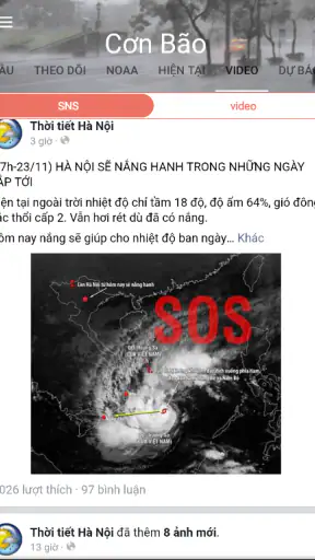 Tin bão mới nhất-dự báo đường screenshot
