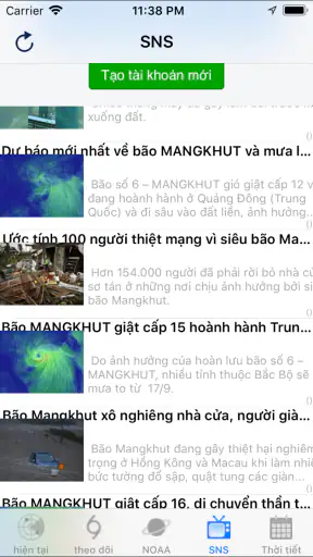 Tin bão mới nhất-dự báo đường screenshot