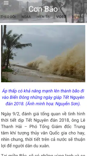 Tin bão mới nhất-dự báo đường screenshot