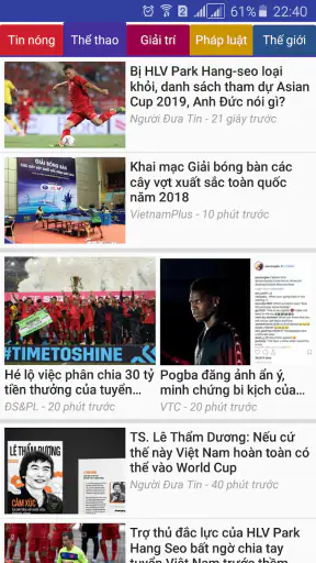 Tin nhanh 24/7 - Báo mới 24h screenshot