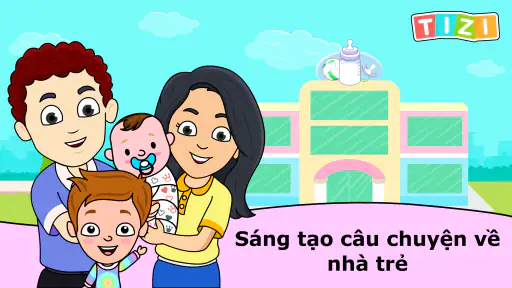Tizi nhà trẻ - trò chơi trẻ em screenshot