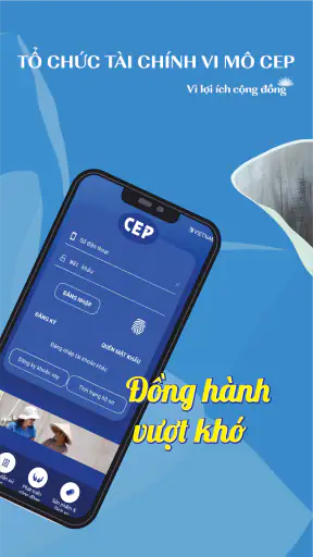 Tổ chức tài chính vi mô CEP screenshot