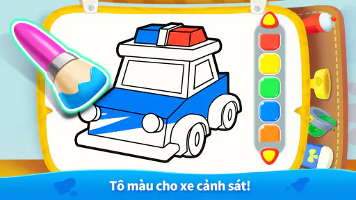Tô Màu Trẻ Em Gấu Trúc Nhỏ screenshot