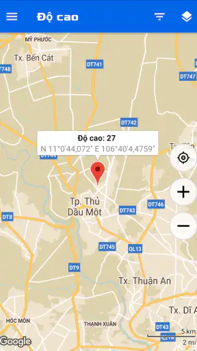 Tọa độ GPS: Vĩ độ & Kinh độ screenshot