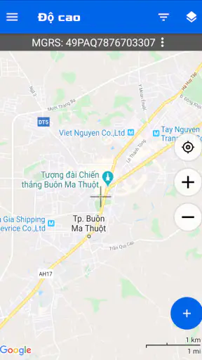 Tọa độ GPS: Vĩ độ & Kinh độ screenshot