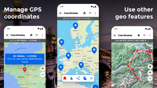 Tọa độ GPS: Vĩ độ & Kinh độ screenshot