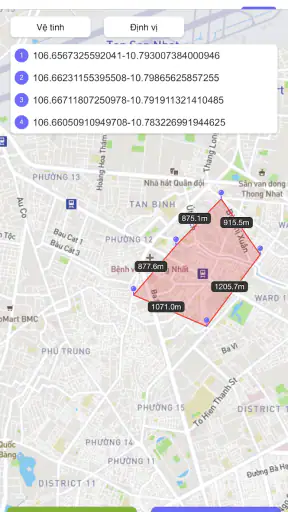 Tọa độ VN2000 screenshot