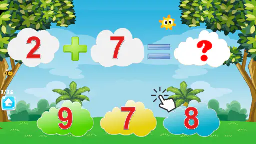 Toán Lớp 1 2 3 4 5 screenshot
