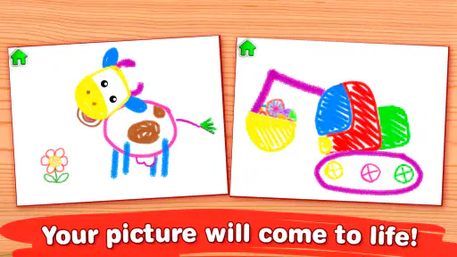 Toddler Drawing Apps for Kids screenshot