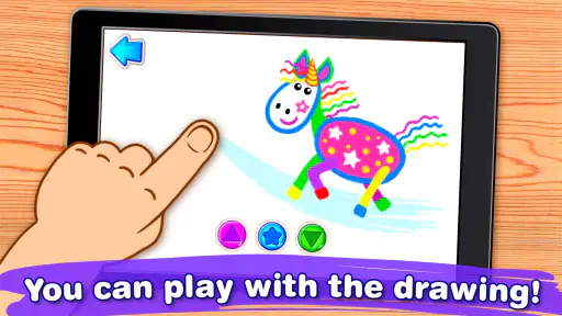 Toddler Drawing Apps for Kids screenshot