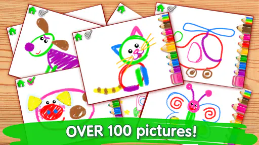 Toddler Drawing Apps for Kids screenshot