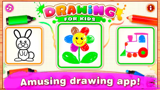 Toddler Drawing Apps for Kids screenshot