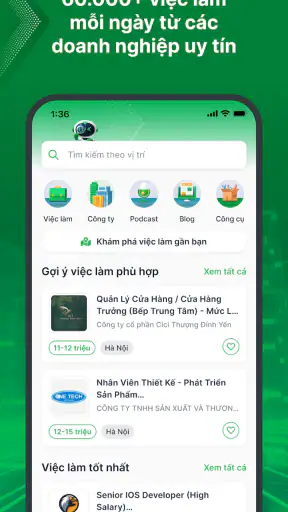 TopCV: Tìm việc làm phù hợp screenshot