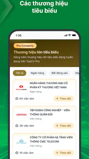 TopCV: Tìm việc làm phù hợp screenshot