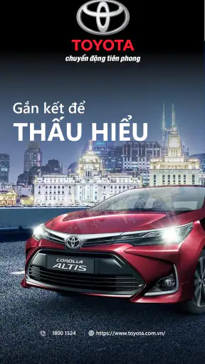 TOYOTA Vietnam screenshot
