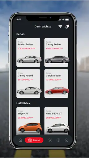 TOYOTA Vietnam screenshot