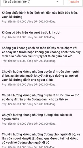 Tra Phạt Nguội - Đăng Kiểm screenshot