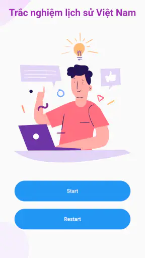 Trắc nghiệm lịch sử Việt Nam screenshot