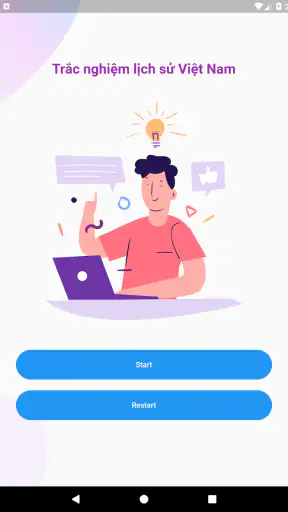 Trắc nghiệm lịch sử Việt Nam screenshot
