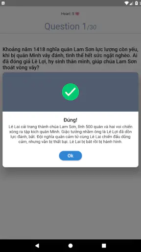 Trắc nghiệm lịch sử Việt Nam screenshot