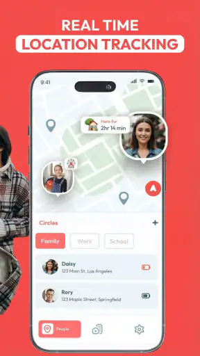 Tracky : Location GPS Sharing screenshot
