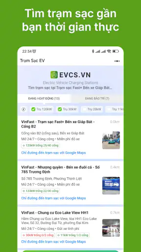 Trạm Sạc EV screenshot