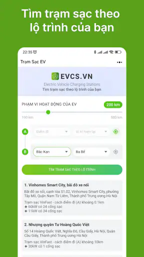 Trạm Sạc EV screenshot