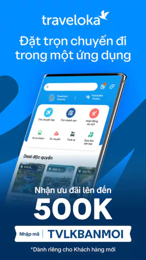 Traveloka Khách Sạn Vé Máy Bay screenshot