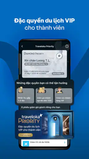 Traveloka Khách Sạn Vé Máy Bay screenshot