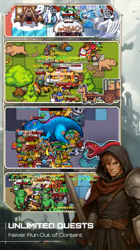 Treasure Hunter Pixel Survival screenshot