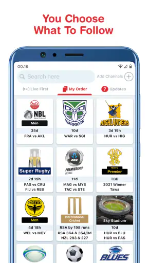 Tribe: Live Sports Scores screenshot