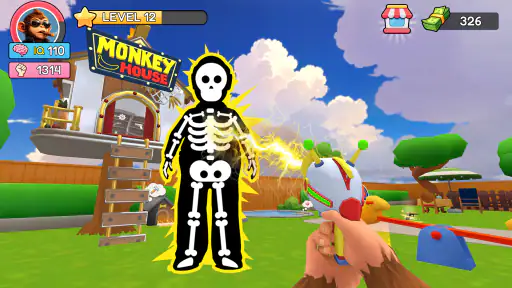 Tricky Monkey: House Prankster screenshot