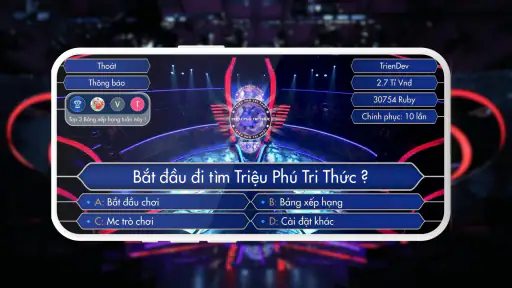 Triệu Phú Tri Thức screenshot