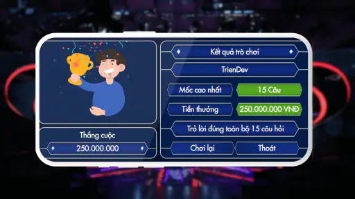 Triệu Phú Tri Thức screenshot