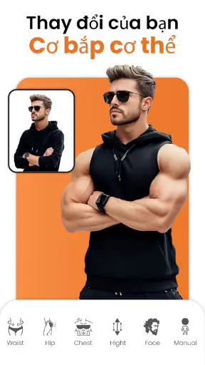Trình chỉnh sửa ảnh bộ đồ nam screenshot
