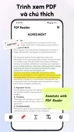 Trình đọc PDF – Quét PDF screenshot