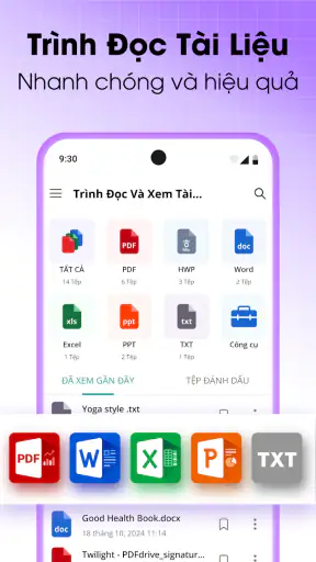 Trình Đọc PDF và Xem Tài Liệu screenshot