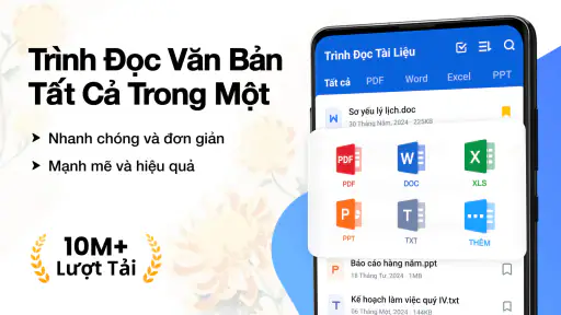 Trình đọc Tất cả Tài liệu screenshot