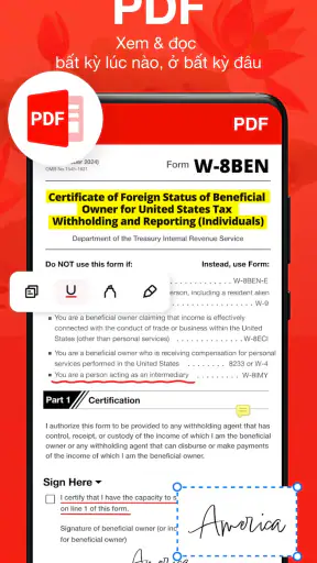 Trình đọc Tất cả Tài liệu screenshot
