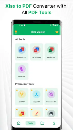Trình đọc tệp Xlsx với xem Xls screenshot