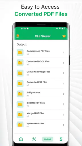 Trình đọc tệp Xlsx với xem Xls screenshot