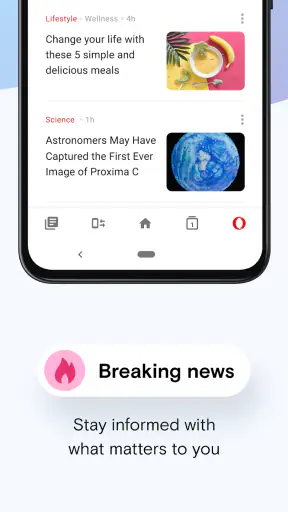 Trình duyệt Opera Mini beta screenshot